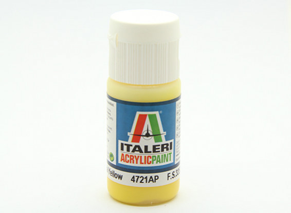 Italeri Acrylic Paint - Flat Insignia Yellow (4721AP)