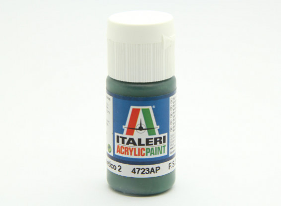 Italeri Acrylic Paint - Flat Verde Mimetico 2 (4723AP)