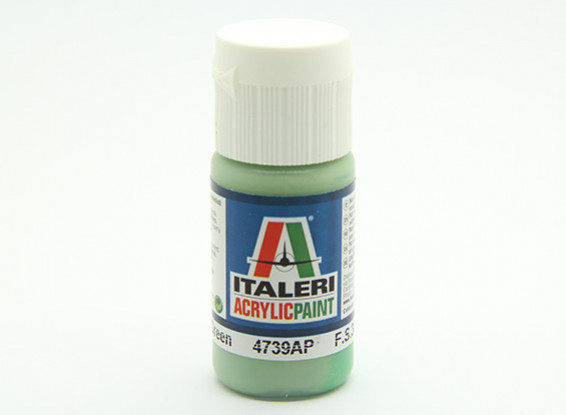 Italeri Acrylic Paint - Flat Pale Green (4739AP)