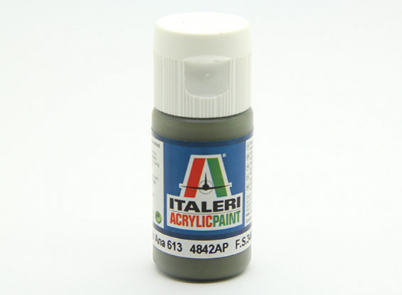 Italeri Acrylic Paint - Flat Olive Drab Ana 613 (4842AP)