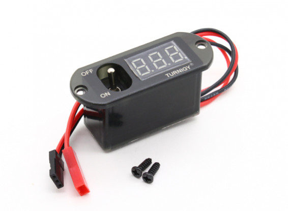 Turnigy 3 Function Switch w/UBEC, Voltage Display