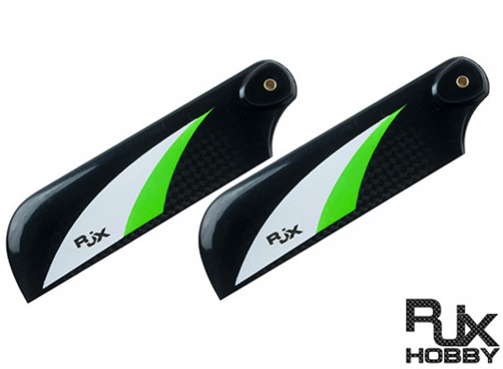 RJX Vector Green 85mm Carbon Fiber Tail Blades