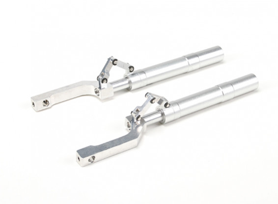 Alloy 148mm Offset Oleo Struts with Trailing Link for 12.7mm Mounting Pin (2pcs)