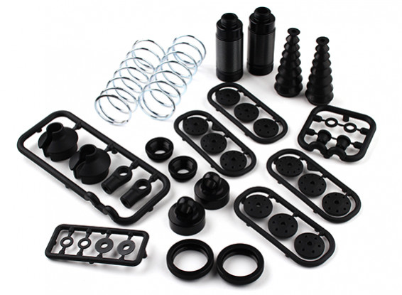 XRAY XB9E 1/8th Buggy - Front Shock Absorbers with Boots Complete Set