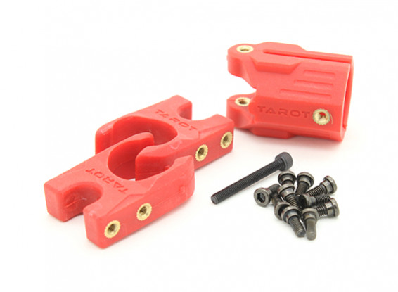 Tarot 680PRO HexaCopter Replacement Folding Arm Mount Kit (1pc) (Red)