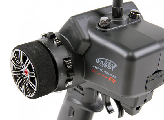 Futaba 4PK Super R 2.4GHz FASST 4-Channel Computer Radio System w ...