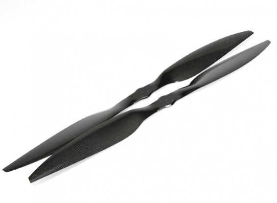 Multistar Carbon Fiber High Efficiency Light Core Propeller 30x8 Black (CW/CCW) (2pcs)