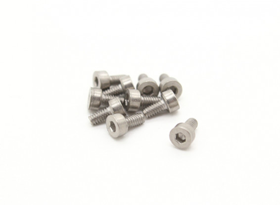 Titanium M2 x 4 Sockethead Hex Screw (10pcs/bag)