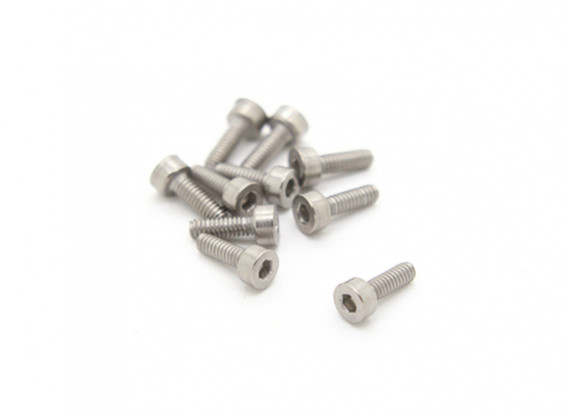 Titanium M2 x 6 Sockethead Hex Screw (10pcs/bag)