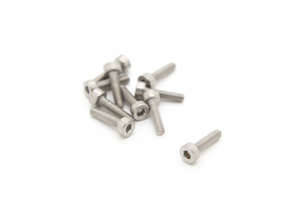 Titanium M2 x 8 Sockethead Hex Screw (10pcs/bag)