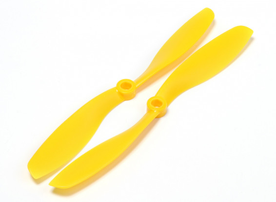 Turnigy Slowfly Propeller 8x4.5 Yellow (CW/CCW) (2pcs)