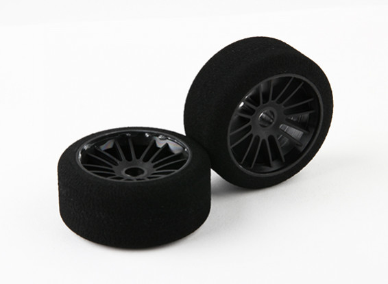 Xceed "Enneti" 1/10 WGT Carbon Front Foam Tire Set (Soft sh30)