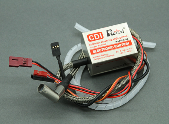Rcexl Single Cylinder CDI Ignition for NGK ME-8 1/4-32 120 Degree Cap