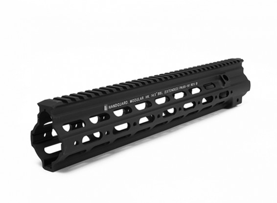 DYTAC G Style 14.5inch SMR Rail for Umarex/VFC HK416 AEG/GBB (Black)