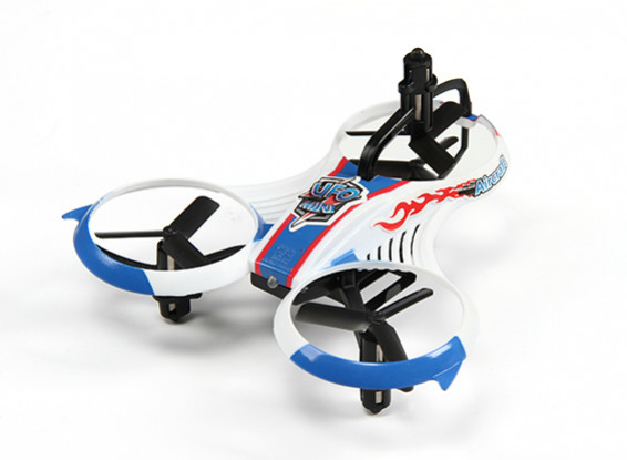 MINI UFO Y-4 Micro Multicopter w/2.4GHz Transmitter and Auto-Flip Feature (Mode 2) (Ready to Fly)