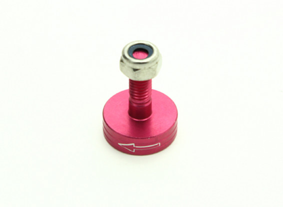 CNC Aluminum M6 Quick Release Self-Tightening Prop Adapter - Red (Prop Side) (Counter-Clockwise)