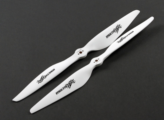 Multistar Timber T-Style Propeller 14x4.8 White (CW/CCW) (2pcs)