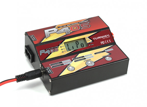 Turnigy P405 Dual Input (AC/DC) 45W Digital Balancing Charger (US Plug)