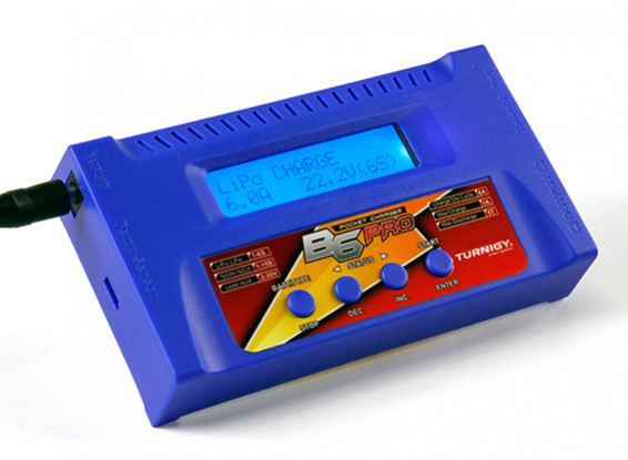 Turnigy B6 PRO 50W 6A Balance Charger (Blue)