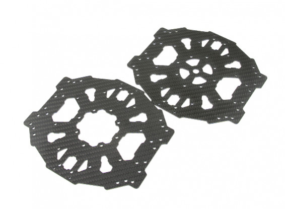 Tarot FY650 IRON MAN 650 Quad-Copter Main Plates (Upper and Lower)
