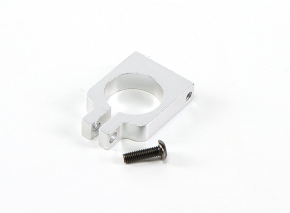 Silver CNC high-precision FPV tube clamp for FPV Mounting