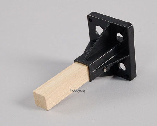 Wood Stick mount for foamies (10mm)