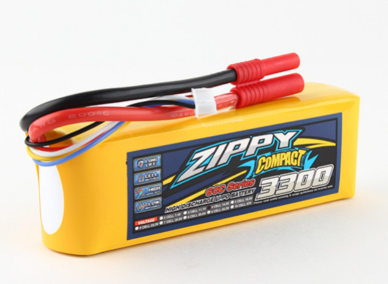 ZIPPY Compact 3300mAh 4s 60c Lipo Pack