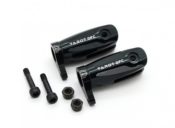 Tarot 450 Pro/Pro V2 DFC Main Blade Grip Assembly (Large Bearing) - Black (TL48010-B)