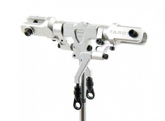 Tarot 450 PRO/PRO V2 DFC Split Locking Rotor Head Assembly - Silver (TL48025-02)