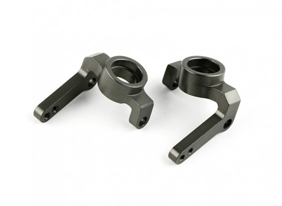 Optional Steering Knuckle Arms (Titanium) - BSR Racing BZ-222 1/10 2WD Racing Buggy