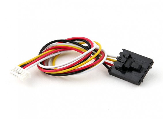 200mm 5 Pin Molex/JR to 6 Pin White Connector Lead