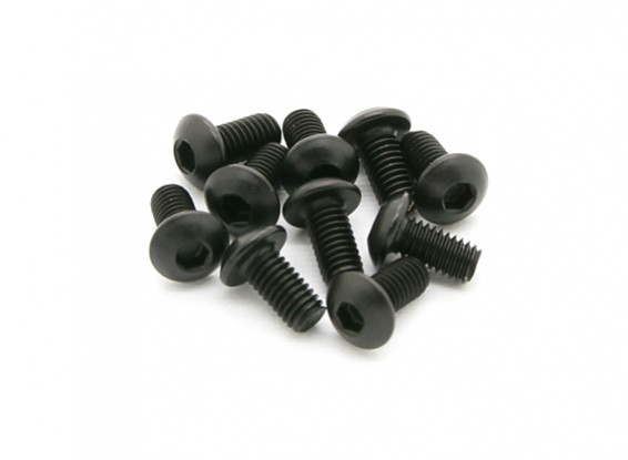 BSR Racing M.RAGE 4WD M-Chassis - M3x6mm Buttonhead Screw Sets (10pcs)