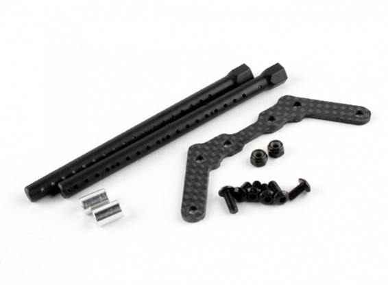 BSR Racing M.RAGE 4WD M-Chassis - Option Body Mount Set (For Tamiya M size body)