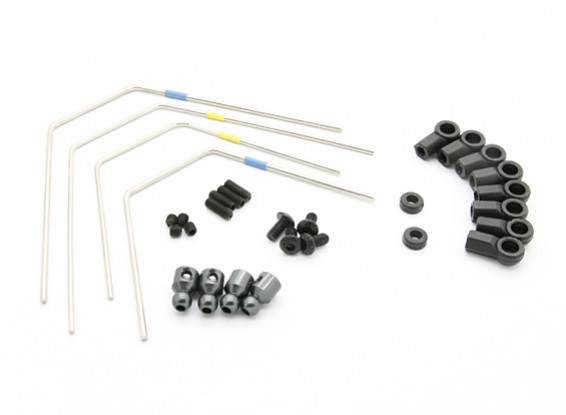 BSR Racing M.RAGE 4WD M-Chassis - Option Sway Bar Set (F&R)