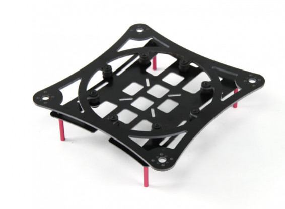 HobbyKing™ Miniquad Cruiser/Racer Carbon Composite Frame Kit