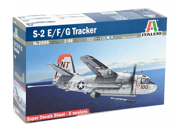 Italeri 1/48 Scale S-2 E/F/G Tracker Plastic Model Kit
