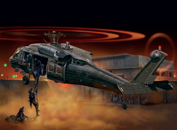 Italeri 1/48 Scale UH-60/MH-60 Black Hawk "Night Raider" Plastic Model Kit