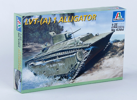 Italeri 1/35 Scale LVT - (A) 1 Alligator Plastic Model Kit