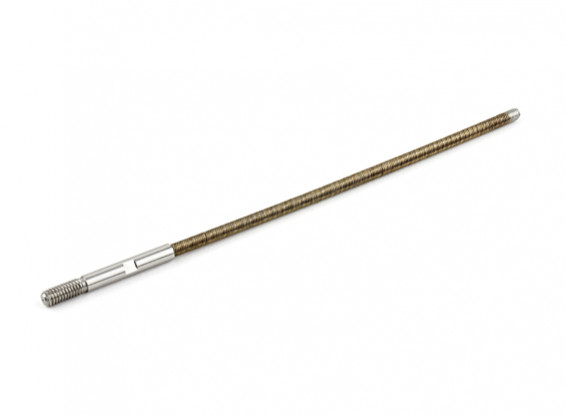HobbyKing® Rocket Power 650EP - Flexible Drive Shaft M4x3.1x132mm