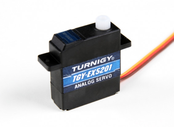 Turnigy™ TGY-EX5201 Ball Bearing Analog Micro Servo 2.2kg / 0.10sec / 11g