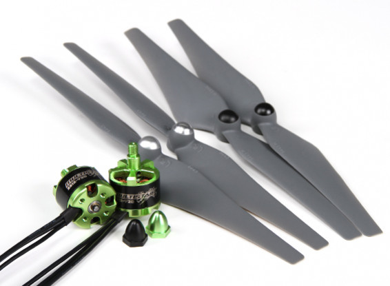 MultiStar 350 to 450 Frame Size 2212 Combo Set With Self-Tightening Propellers CW/CCW Set Of 2