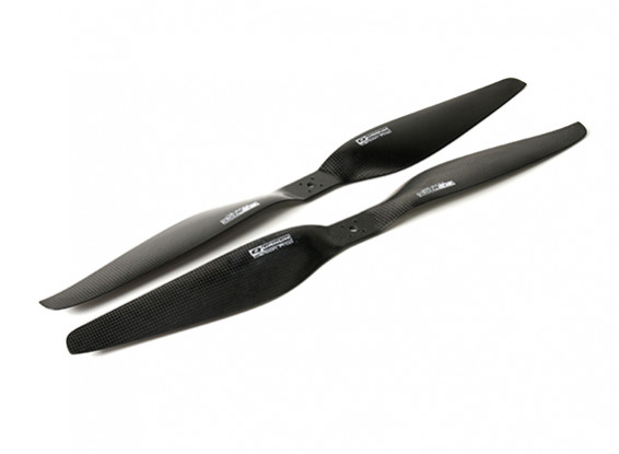 Quanum Carbon Fiber T-Style Propeller 22x5.5 (CW/CCW) (2pcs)