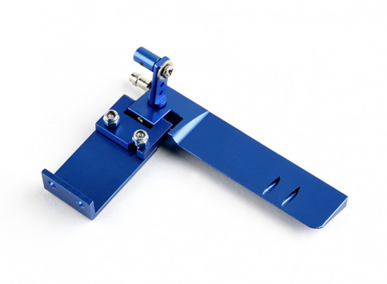 HobbyKing™ Aluminum Marine Rudder Assembly (Blue)