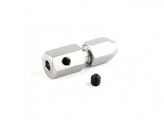 HobbyKing™ Stainless Steel Marine Flexi-Shaft Adapter 3.175mm-4mm