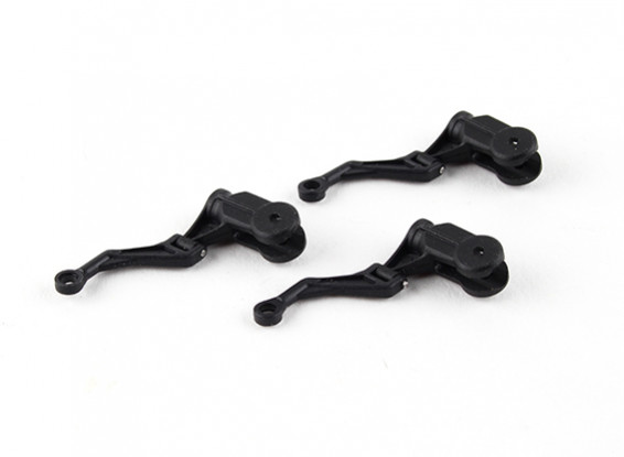 WLToys V931 AS350 - Main Blade Grips w/Connection Arms (3pcs/bag)