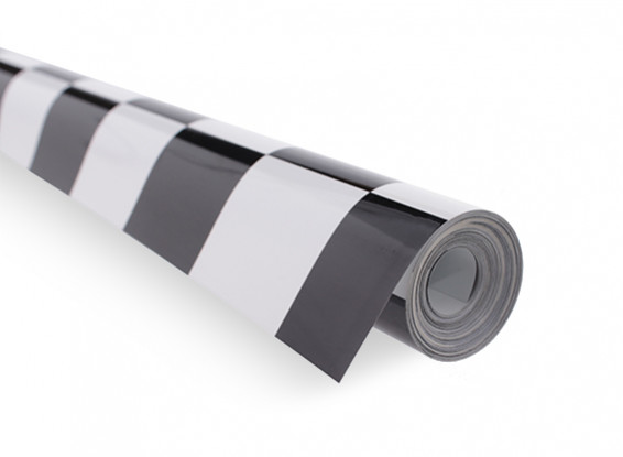 Covering Film Grill-work Black/White (5mtr) 402