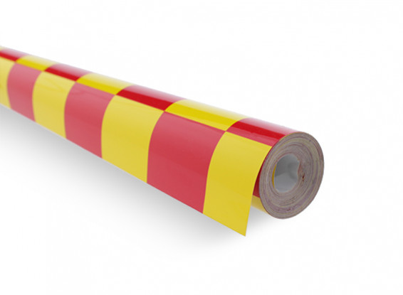Covering Film Grill-work Red/Yellow (5mtr) 403