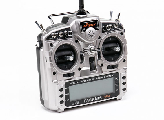 FrSky 2.4GHz ACCST TARANIS X9D PLUS Digital Telemetry Radio System (Mode 2)