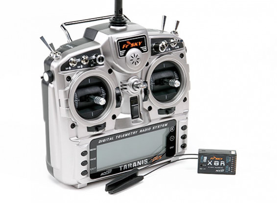 SCRATCH/DENT - FrSky 2.4GHz TARANIS X9D PLUS w/X8R (M2) M811.12 (UK Warehouse)