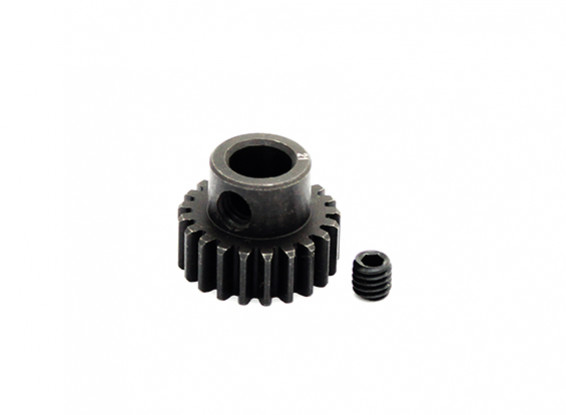Hobbyking™ 0.7M Hardened Steel Helicopter Pinion Gear 6mm Shaft - 21T